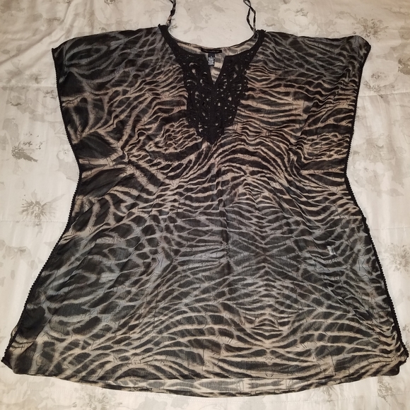 Clubz Collection Tops - Women's Sheer Top